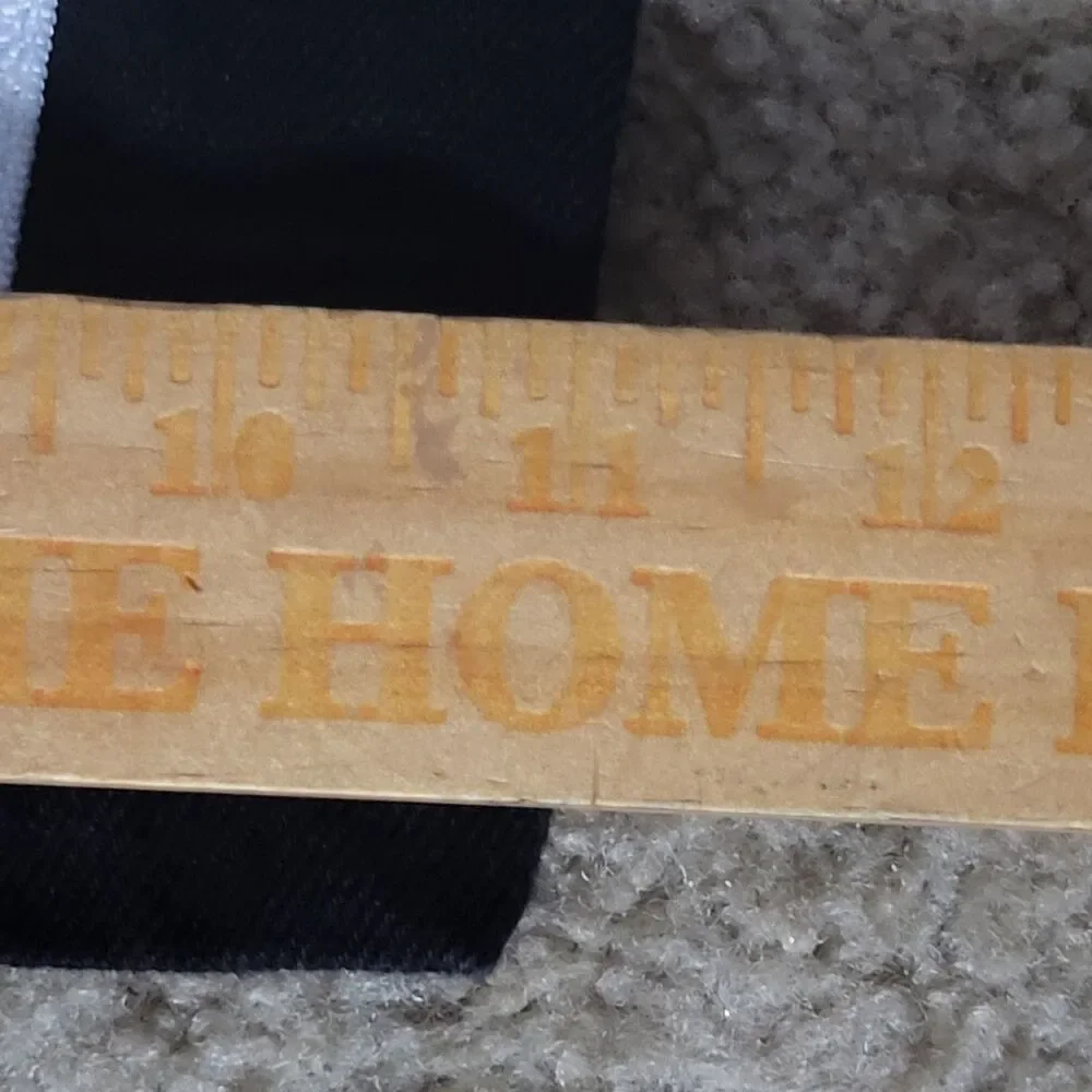 NWOT Adidas Adibreak Denim Two-In-One Jeans Womens 32 Black White Baggy Skater - Picture 9 of 16